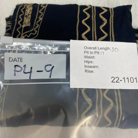 Poupette St Barth Off Shoulder Mini Dress Cover Up S Black - Picture 15 of 15